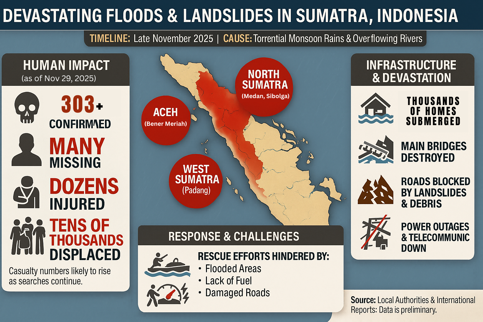 Sumatra Flood Infographics Nov 29 2025